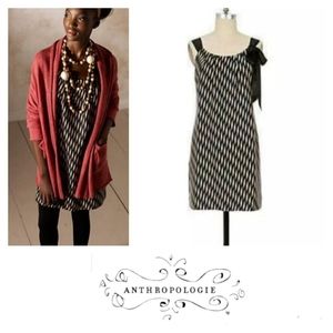 Anthropologie Floreat Endless Diamonds Tie Dress Size Medium